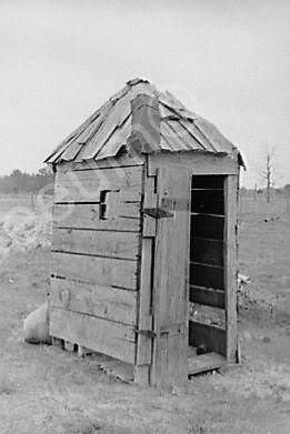 Share Croppers Out House 1930s Privy 4x6 Reprint Of Old Photo - Photoseeum