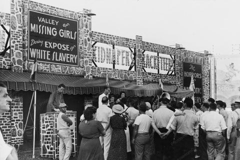 Lancaster Fair White Slavery Girls 4x6 Reprint Of Old Photo - Photoseeum