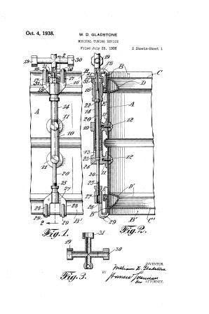 USA Patent Gretsch Snare Drum 1930's Drawings - Photoseeum