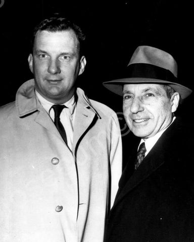 Frank Costello Slot King & Lawyer Ed Williams Vintage 8x10 Reprint Of Old Photo - Photoseeum