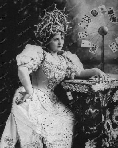 Lillian Russell Fortune Teller 1920s 8x10 Reprint Of Old Photo - Photoseeum