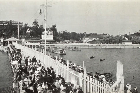 Crystal Beach Ontario Boardwalk 1910s 4x6 Reprint Of Old Photo 1 - Photoseeum
