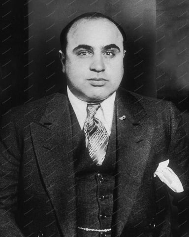 Al Capone Around 1935 Vintage 8x10 Reprint Of Old Photo - Photoseeum