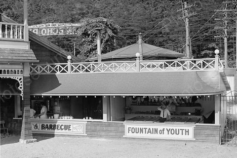 Glen Echo Fountain of Youth Midway Game 4x6 Reprint Of Old Photo - Photoseeum