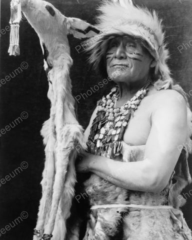 Indian Costume 1923 Vintage 8x10 Reprint Of Old Photo - Photoseeum