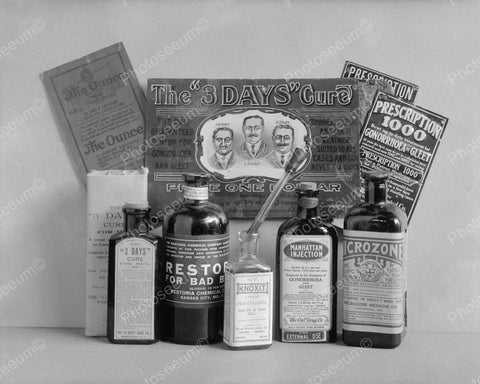 Venereal Diseases Cure Vintage 8x10 Reprint Of Old Photo - Photoseeum
