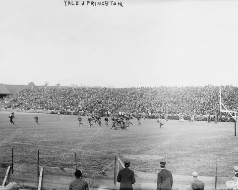 Yale And Princeton Football Game 1910 Vintage 8x10 Reprint Of Old Photo 1 - Photoseeum