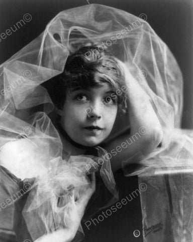 Young Victorian Girl Wrapped In Gauze 8x10 Reprint Of Old Photo - Photoseeum