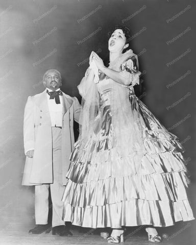 National Black Opera Co Performers 8x10 Reprint Of Old Photo - Photoseeum