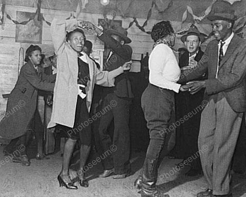 Black Couples Enjoy Juke Joint Dance! 8x10 Reprint Of Old Photo - Photoseeum