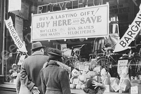 Toy Display Window Buy A Lasting Gift 4x6 Reprint Of Old Photo - Photoseeum