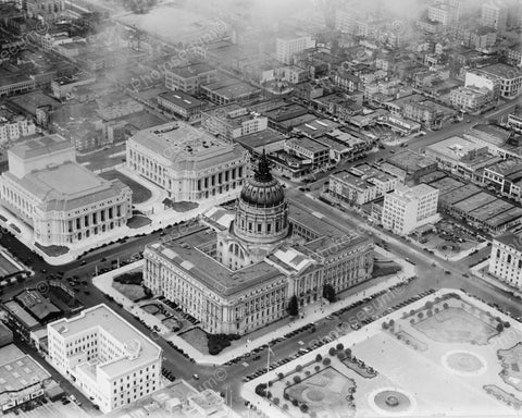 Good Year Blimp Over San Francisco Aug 26 1933 Vintage 8x10 Reprint Of Old Photo - Photoseeum