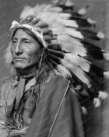 Whirling Horse American Indian Close Up 8x10 Reprint Of Old Photo - Photoseeum