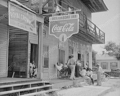 Mississippi Inn Coca Cola Sign 1940s 8x10 Reprint Of Old Photo - Photoseeum