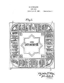 USA Patent Philips Landlord Game 20's Drawings - Photoseeum