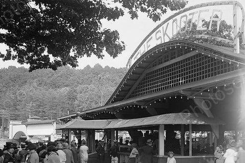 Glen Echo The Skooter Bumper Car 1920s 4x6 Reprint Of Old Photo - Photoseeum