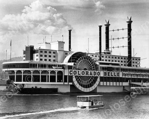 Colorado Belle Riverboat Ship 8x10 Reprint Of Old Photo - Photoseeum