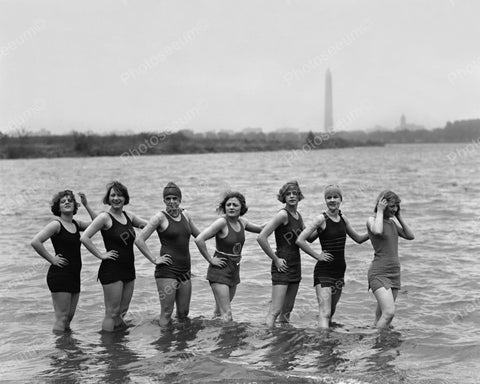 Bathing Suits From 1925 Vintage 8x10 Reprint Of Old Photo - Photoseeum