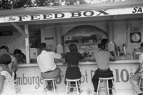 Ohio Amusement Park Feed Box Fast Food 4x6 Reprint Of Old Photo - Photoseeum