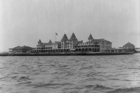 Coney Island Brighton Beach Hotel 1900s 4x6 Reprint Of Old Photo - Photoseeum