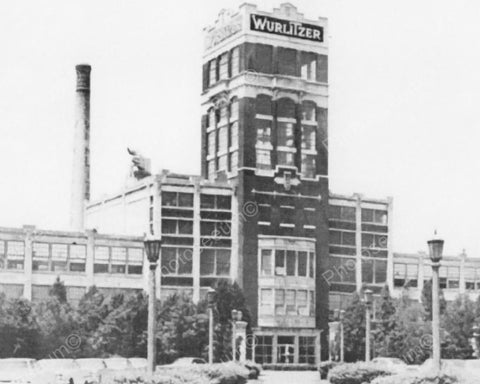 Wurlitzer Factory Vintage 8x10 Reprint Of Old Photo - Photoseeum