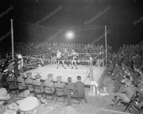 Boxing At Walter Reed Washington DC 1920s Vintage 8x10 Reprint Of Old Photo - Photoseeum
