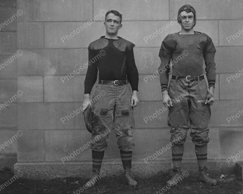 Football Players Equipment 1913 Vintage 8x10 Reprint Of Old Photo - Photoseeum