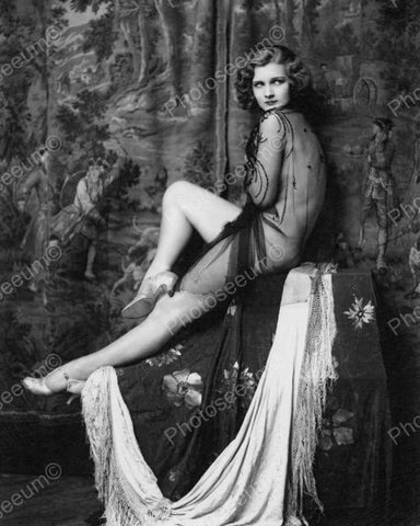 Drucilla Strain Showgirl Vintage 8x10 Reprint Of Old Photo 3 - Photoseeum