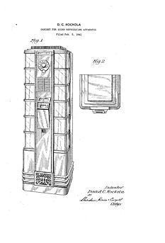 USA Patent Rockola 40's Jukebox Select & Speaker Drawings - Photoseeum