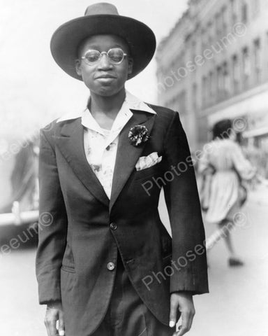 Sunday Soul Best Dressed Black Boy 1900s 8x10 Reprint Of Old Photo - Photoseeum