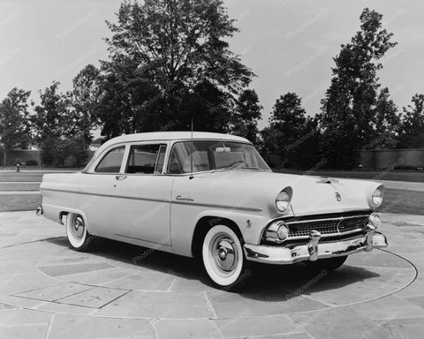 Ford 1955 4 Door Sedan Vintage Auto 8 x10 Old Photo 1 - Photoseeum