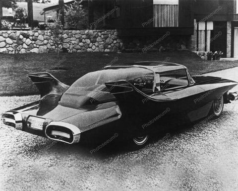 Custom Futuristic Looking Car Vintage 8x10 Reprint Of Old Photo - Photoseeum