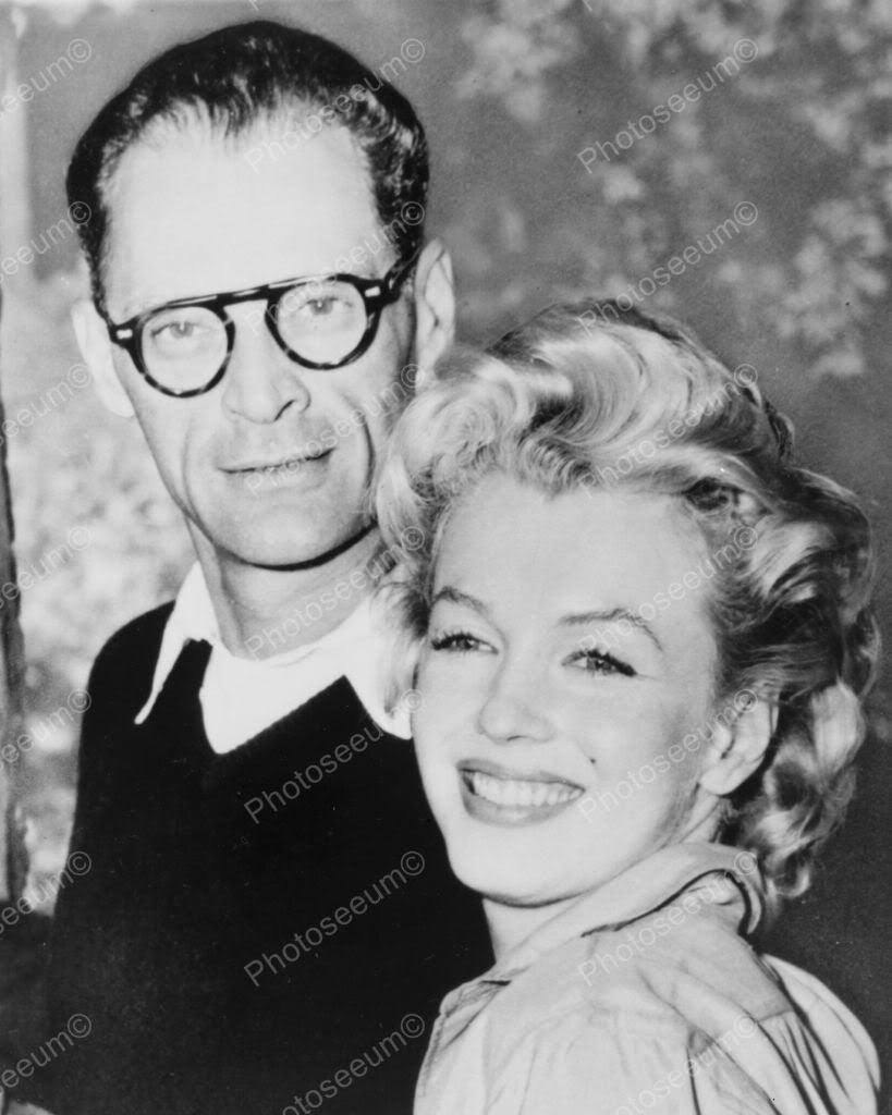 Marilyn Monroe & Arthur Miller 8x10 Reprint Of Old Photo – Photoseeum