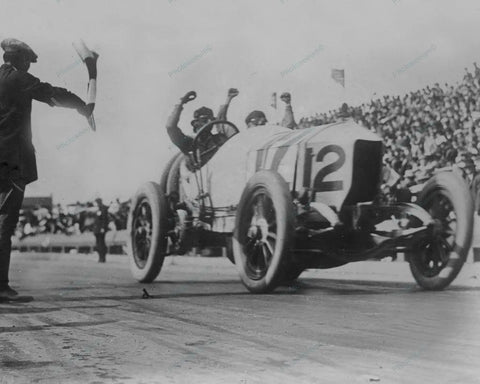 De Palmain Mercedes Wins Vanderbilt Cup Race 1914  8x10 Reprint Of Old Photo - Photoseeum