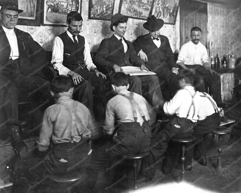 Greek Bootblack Boys At Work 1900s 8x10 Reprint Of Old Photo - Photoseeum
