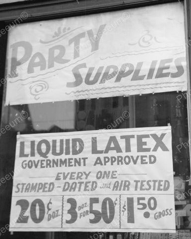 Party Supplies Liquid Latext 1939 Vintage 8x10 Reprint Of Old Photo - Photoseeum