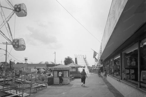 Keansburg  Amusement Park New Jersey 4x6 Reprint Of Old Photo 1 - Photoseeum