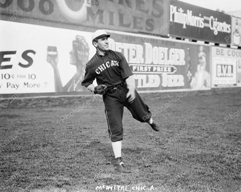 Matty McIntyre Chicago Baseball 1912 Vintage 8x10 Reprint Of Old Photo - Photoseeum