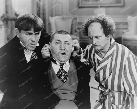 Three Stooges 1930s Fun & Goofy 8x10 Reprint Of Old Photo - Photoseeum