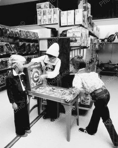 Marx Aces Of The Sky Home Pinball Machine 1974  8x10 Reprint Of Old Photo - Photoseeum