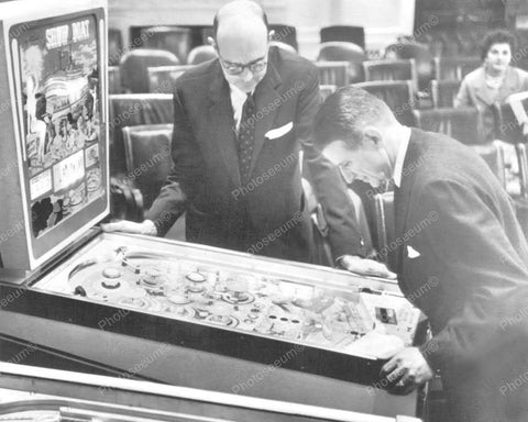 Gottlieb Show Boat Pinball Game Vintage 8x10 Reprint Of Old Photo - Photoseeum