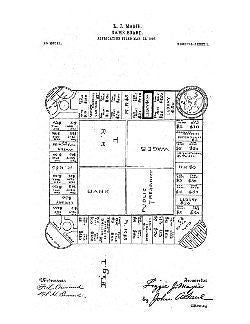 USA Patent Magie Landlord Game 1900's Drawings - Photoseeum