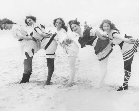 Coney Island Girls 1898 Vintage 8x10 Reprint Of Old Photo - Photoseeum