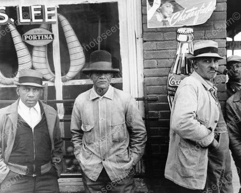 Men Gather Outside General Store 8x10 Reprint Of Old  Photo - Photoseeum
