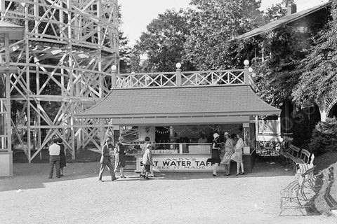 Glen Echo Maryland Andys Salt Water Taffy 4x6 Reprint Of Old Photo - Photoseeum