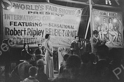 Ripley Believe It Or Not Show World Fair 4x6 Reprint Of Old Photo - Photoseeum