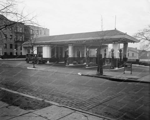 Amoco Toot-An-Kum-In Gas Station 1920s 8x10 Reprint Of Old Photo - Photoseeum