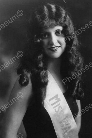 Pretty Miss Washington Pageant Winner 4x6 Reprint Of Old Photo - Photoseeum
