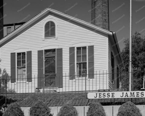 Jesse James' House Buchanan County 8x10 Reprint Of Old Photo - Photoseeum