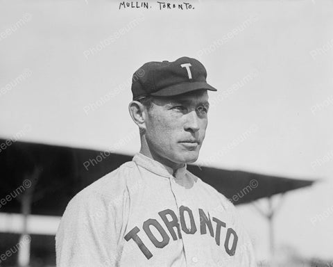 James Mullin Toronto 2nd Base Baseball 1911 Vintage 8x10 Reprint Of Old Photo - Photoseeum